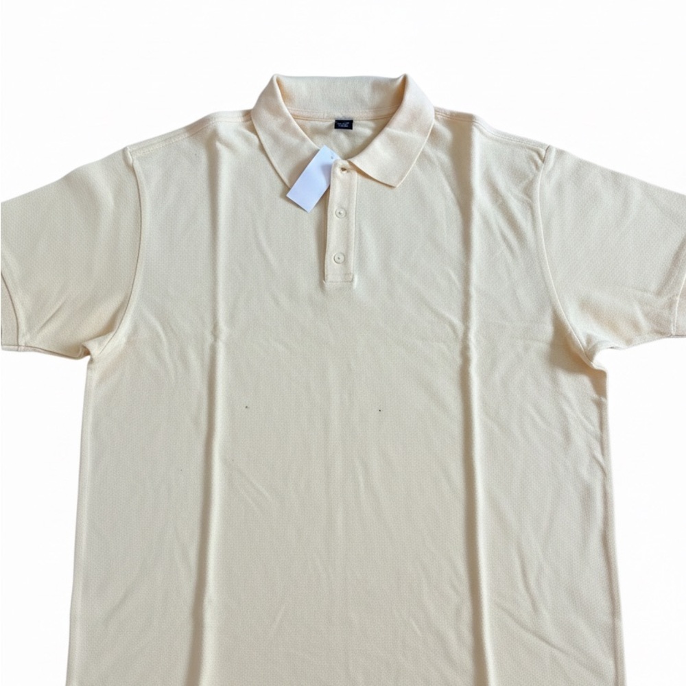 Classic Men’s Yellow Polo Shirt